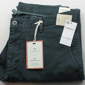 Dockers Men's Pants Slim Tapered Fit 36 or 40 x 32 Green Brand New